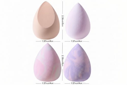 Blending Sponge Set with Dimensions