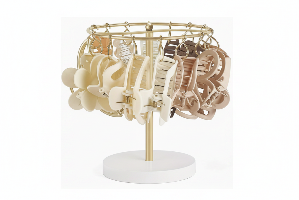 Hair Clip Stand — White Background