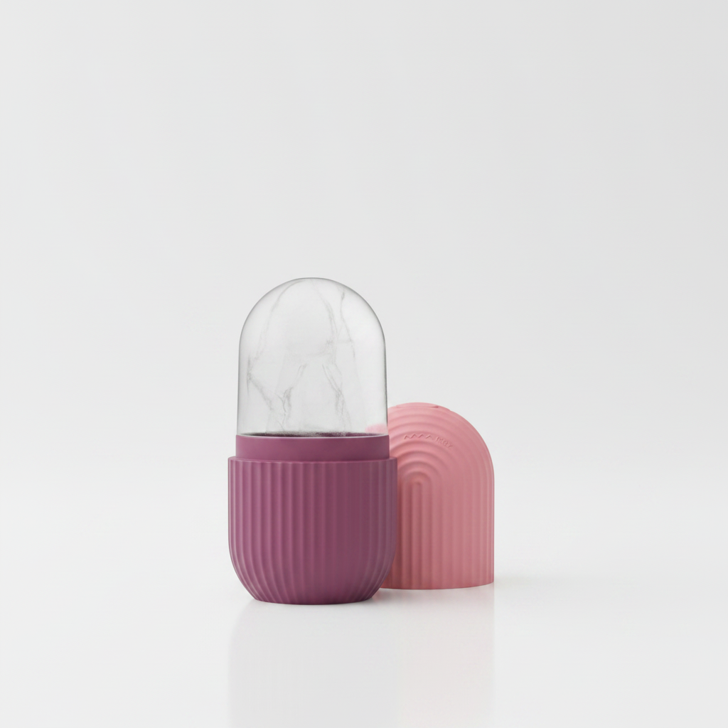 Ice Roller Facial Tools — White Background