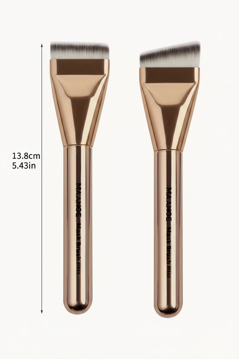 Rose Gold Mask Brush White Background