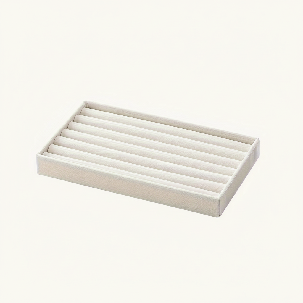 Velvet Ring Tray - White Background